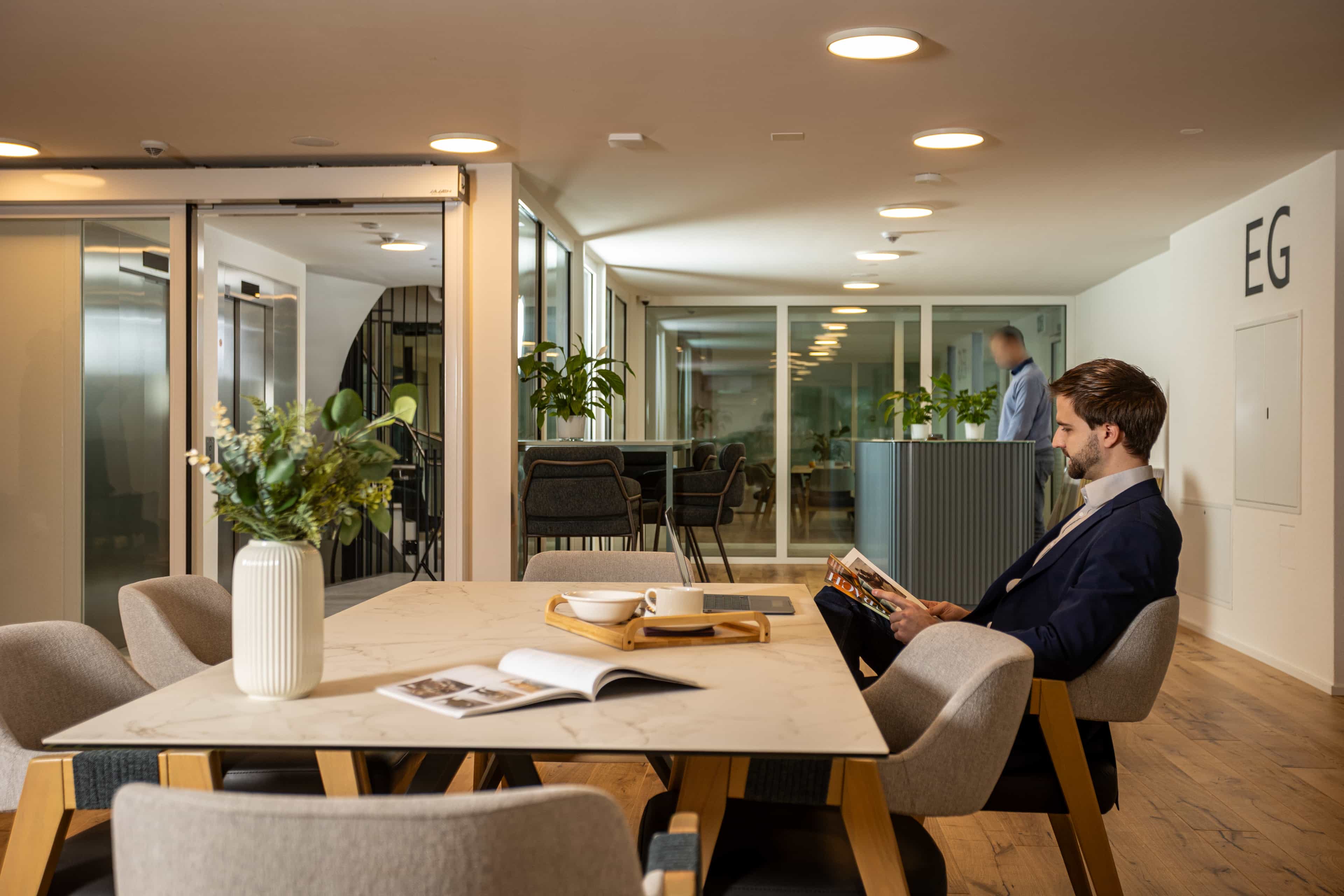 Lobby bei La Maison Suisse Döttingen